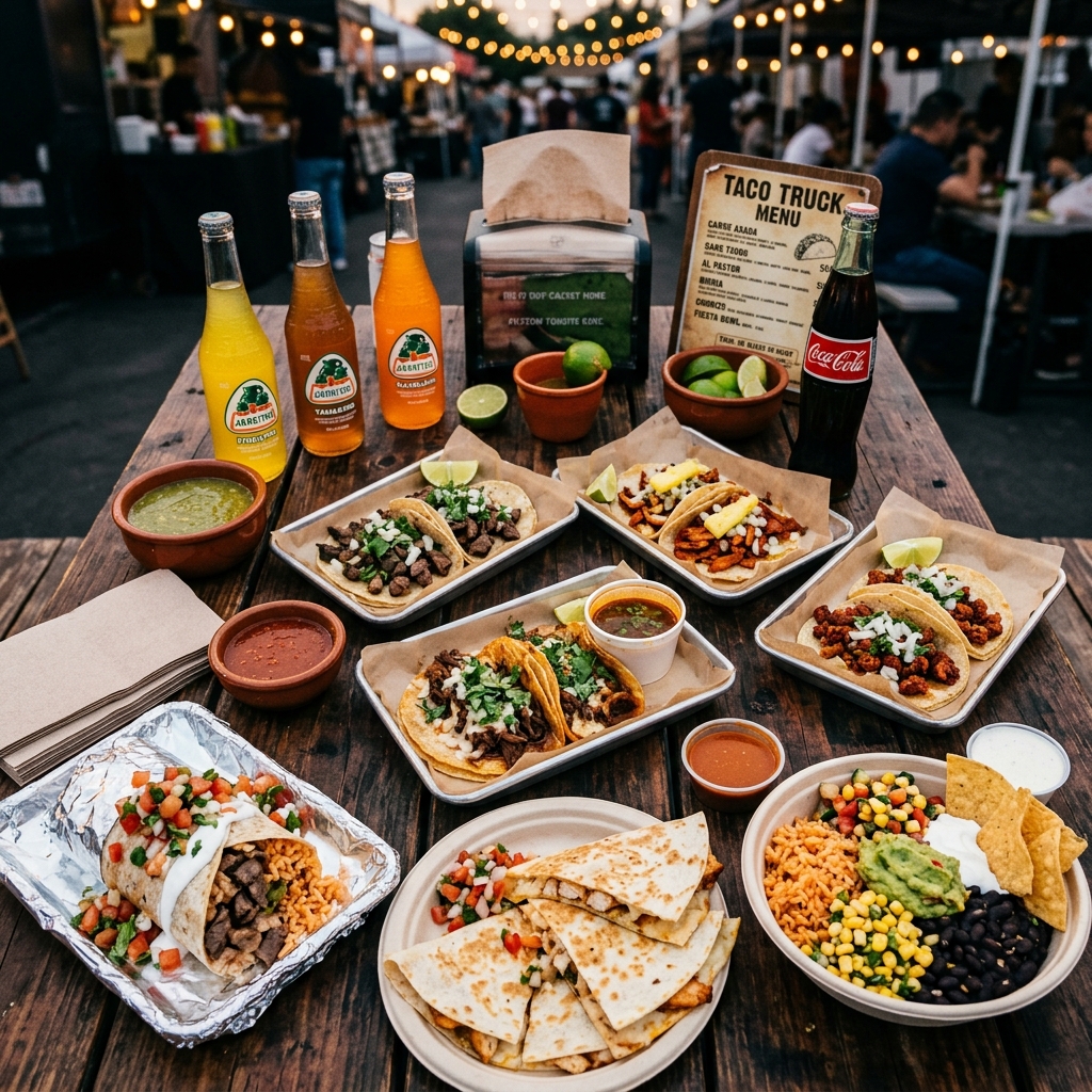 Slice Taco feast spread